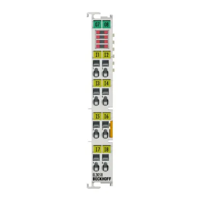 Ảnh của EL3058 | EtherCAT Terminal, 8-channel analog input, current, 4…20 mA, 12 bit, single-ended