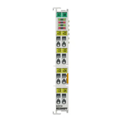 Ảnh của EL3114 | EtherCAT Terminal, 4-channel analog input, current, 0…20 mA, 16 bit, differential