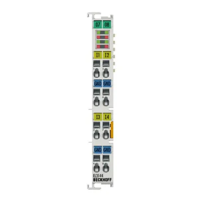 Ảnh của EL3144 | EtherCAT Terminal, 4-channel analog input, current, 0…20 mA, 16 bit, single-ended