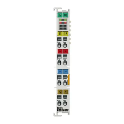 Ảnh của EL3152 | EtherCAT Terminal, 2-channel analog input, current, 4…20 mA, 16 bit, single-ended