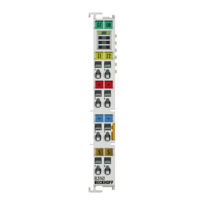 Ảnh của EL3162 | EtherCAT Terminal, 2-channel analog input, voltage, 0…10 V, 16 bit, single-ended