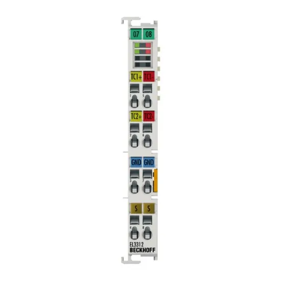 Ảnh của EL3312 | EtherCAT Terminal, 2-channel analog input, temperature, thermocouple, 16 bit