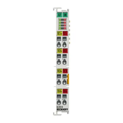 Ảnh của EL3314 | EtherCAT Terminal, 4-channel analog input, temperature, thermocouple, 16 bit