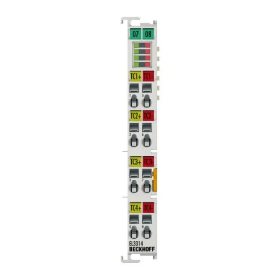 Ảnh của EL3314 | EtherCAT Terminal, 4-channel analog input, temperature, thermocouple, 16 bit