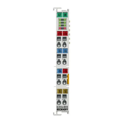 Ảnh của EL3356-0010 | EtherCAT Terminal, 1-channel analog input, measuring bridge, full bridge, 24 bit, high-precision