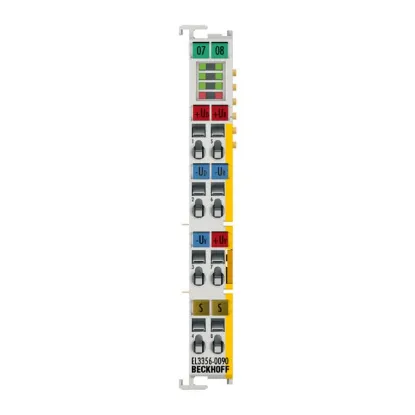 Ảnh của EL3356-0090 | EtherCAT Terminal, 1-channel analog input, measuring bridge, full bridge, 24 bit, high-precision, TwinSAFE SC