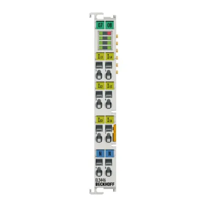 Ảnh của EL3446 | EtherCAT Terminal, 6-channel analog input, current, 1 A, 24 bit, distributed power measurement