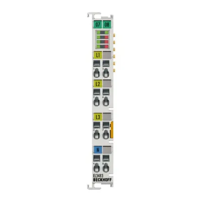 Ảnh của EL3483 | EtherCAT Terminal, 3-channel analog input, mains monitor, 480 V AC, 24 bit