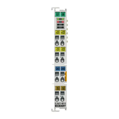 Ảnh của EL3602-0010 | EtherCAT Terminal, 2-channel analog input, voltage, ±75 mV, 24 bit, high-precision