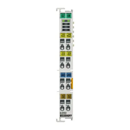 Ảnh của EL3702 | EtherCAT Terminal, 2-channel analog input, voltage, ±10 V, 16 bit, oversampling