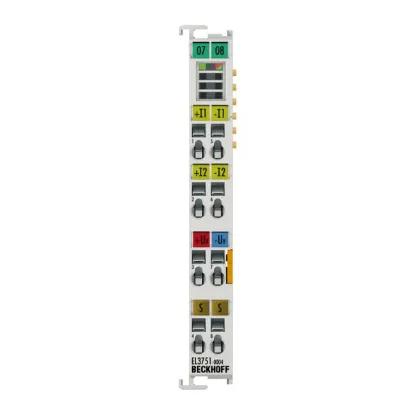 Ảnh của EL3751-0004 | EtherCAT Terminal, 1-channel analog input, temperature, RTD (Pt100), 24 bit, 10 ksps