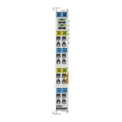 Ảnh của EL4024 | EtherCAT Terminal, 4-channel analog output, current, 4…20 mA, 12 bit