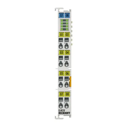 Ảnh của EL4038 | EtherCAT Terminal, 8-channel analog output, voltage, ±10 V, 12 bit