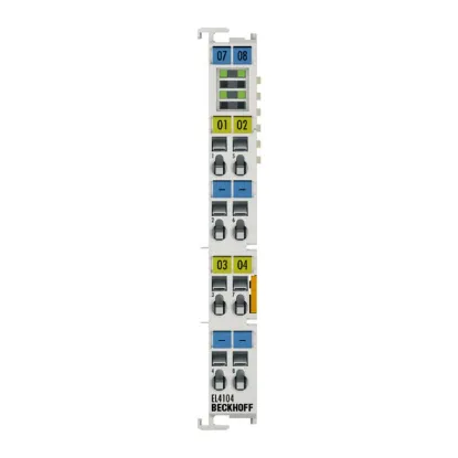Ảnh của EL4104 | EtherCAT Terminal, 4-channel analog output, voltage, 0…10 V, 16 bit