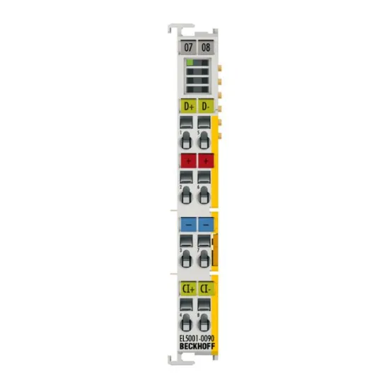 Ảnh của EL5001-0090 | EtherCAT Terminal, 1-channel encoder interface, SSI, TwinSAFE SC