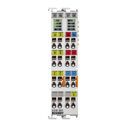 Ảnh của EL5101-0011 | EtherCAT Terminal, 1-channel encoder interface, incremental, 5 V DC (DIFF RS422), 5 MHz, oversampling