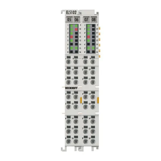 Ảnh của EL5102 | EtherCAT Terminal, 2-channel encoder interface, incremental, 5 V DC (DIFF RS422, TTL, open collector), 5 MHz