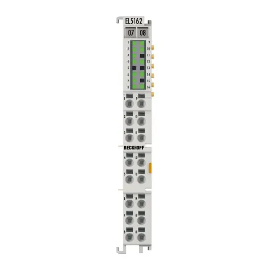 Ảnh của EL5162 | EtherCAT Terminal, 2-channel encoder interface, incremental, 24 V DC HTL, 100 kHz, 2 x ABC