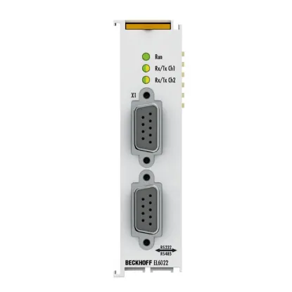 Ảnh của EL6022 | EtherCAT Terminal, 2-channel communication interface, serial, RS422/RS485, D-sub