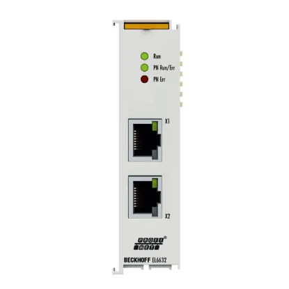 Ảnh của EL6632 | EtherCAT Terminal, 2-port communication interface, PROFINET IRT, controller