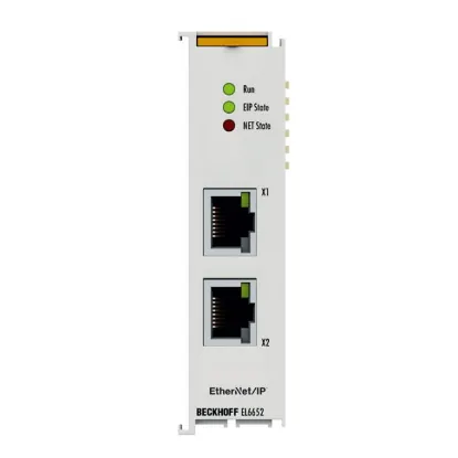 Ảnh của EL6652 | EtherCAT Terminal, 2-port communication interface, EtherNet/IP, scanner