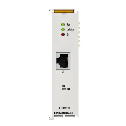 Ảnh của EL6688 | EtherCAT Terminal, 1-port communication interface, IEEE 1588/PTP, master/slave