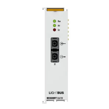 Ảnh của EL6720 | EtherCAT Terminal, 1-channel communication interface, Lightbus, master