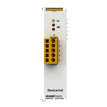 Ảnh của EL6752 | EtherCAT Terminal, 1-channel communication interface, DeviceNet, master