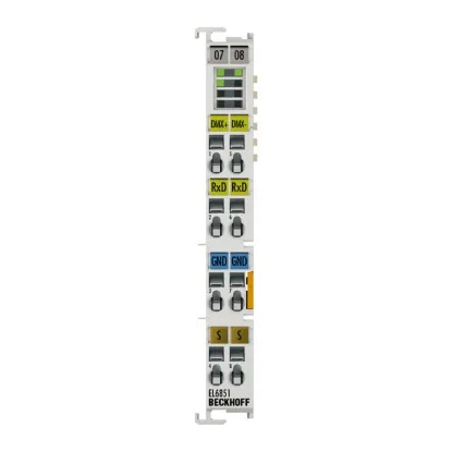 Ảnh của EL6851 | EtherCAT Terminal, 1-channel communication interface, DMX, master