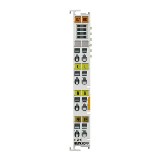 Ảnh của EL9190 | Potential supply terminal, any voltage up to 230 V AC