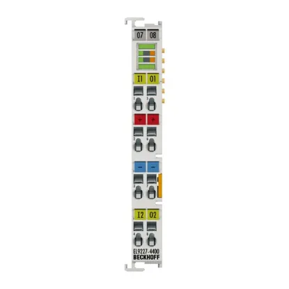 Ảnh của EL9227-4400 | Overcurrent protection terminal 24 V DC, 2-channel, max. 4 A, NEC Class 2, adjustable, extended functionalities