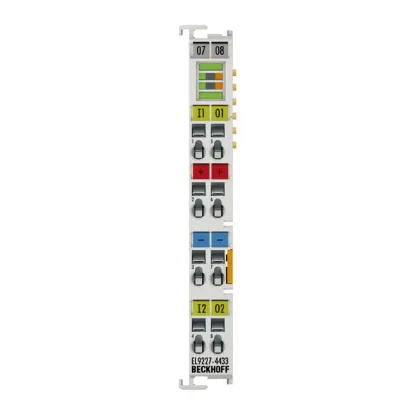 Ảnh của EL9227-4433 | Overcurrent protection terminal, 24 V DC, 2-channel, 3 A/3 A, extended functionalities