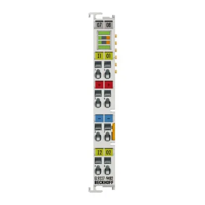 Ảnh của EL9227-9482 | Overcurrent protection terminal, 24 V DC, 2-channel, 8 A/2 A, extended functionalities