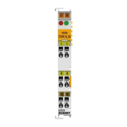 Ảnh của EL9250 | Potential supply terminal, 120…230 V AC, with fuse