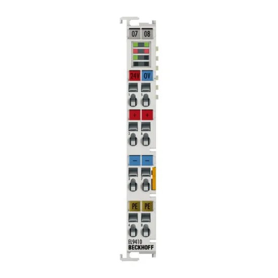 Ảnh của EL9410 | Power supply terminal for E-bus, with diagnostics