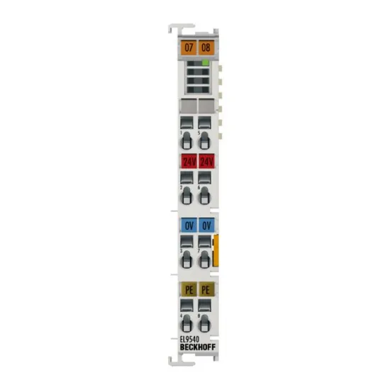 Ảnh của EL9540 | System terminal, surge filter and field supply