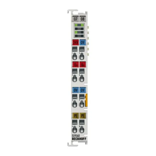 Ảnh của EL9560 | Power supply terminal 24 V DC/24 V DC, 0.1 A