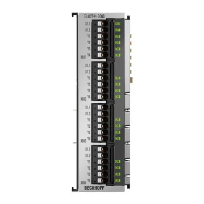 Ảnh của ELM2744-0000 | EtherCAT Terminal, 4-channel solid state relay output, multiplexer, 48 V AC/DC, 1 A, potential-free, 1 x 4