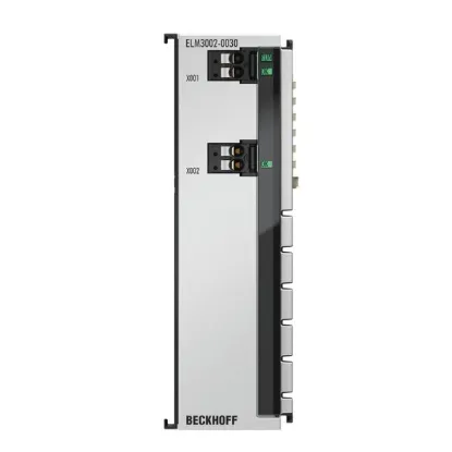 Ảnh của ELM3002-0030 | EtherCAT Terminal, 2-channel analog input, voltage, ±30 V…±20 mV, 24 bit, 20 ksps, externally calibrated