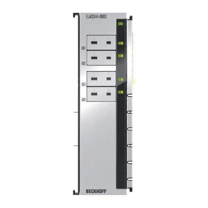 Ảnh của ELM3344-0003 | EtherCAT Terminal, 4-channel analog input, temperature, thermocouple, 24 bit, high-precision, 1 ksps, Mini-TC universal