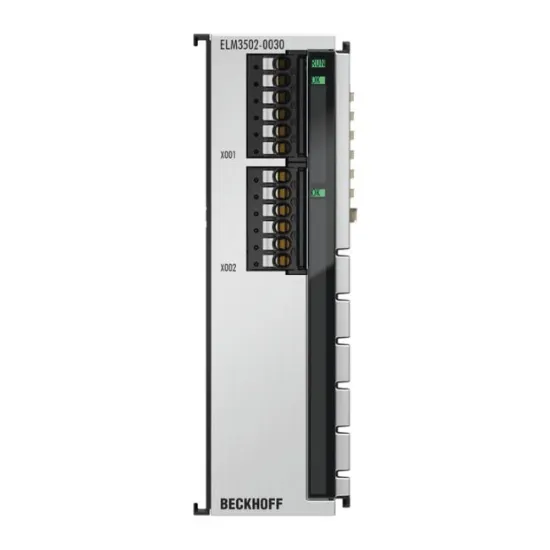 Ảnh của ELM3502-0030 | EtherCAT Terminal, 2-channel analog input, measuring bridge, full/half/quarter bridge, 24 bit, 20 ksps, externally calibrated