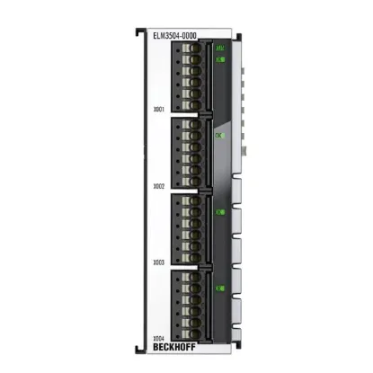 Ảnh của ELM3504-0000 | EtherCAT Terminal, 4-channel analog input, measuring bridge, full/half/quarter bridge, 24 bit, 10 ksps