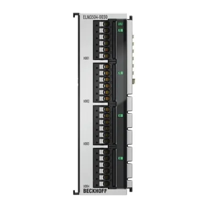 Ảnh của ELM3504-0030 | EtherCAT Terminal, 4-channel analog input, measuring bridge, full/half/quarter bridge, 24 bit, 10 ksps, externally calibrated