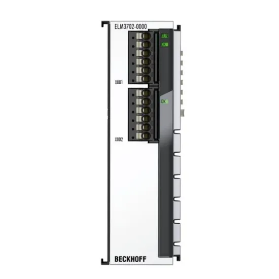 Ảnh của ELM3702-0000 | EtherCAT Terminal, 2-channel analog input, multi-function, 24 bit, 10 ksps