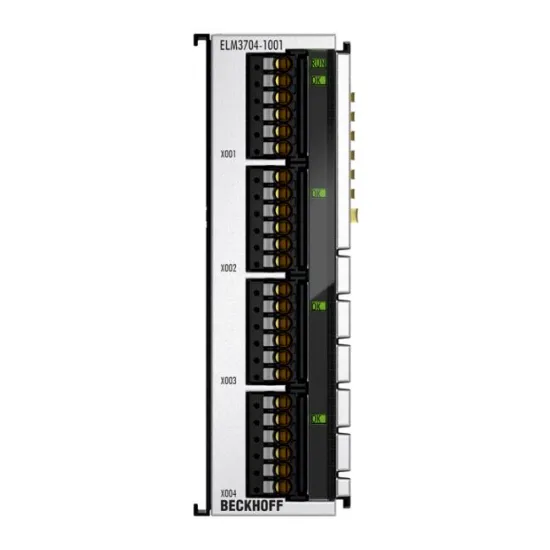 Ảnh của ELM3704-1001 | EtherCAT Terminal, 4-channel analog input, multi-function, 24 bit, 10 ksps, TC compensation