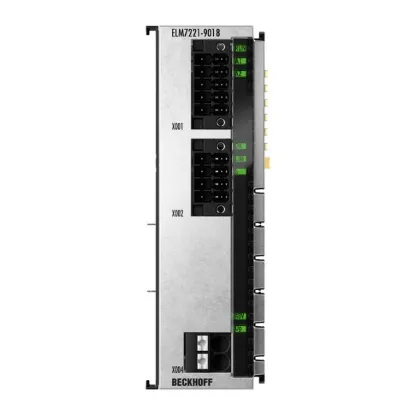 Ảnh của ELM7221-9018 | EtherCAT Terminal, 1-channel motion interface, servo motor, 48 V DC, 8 A, OCT, STO, Safe Motion, TwinSAFE Logic