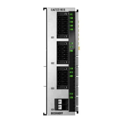 Ảnh của ELM7222-9018 | EtherCAT Terminal, 2-channel motion interface, servo motor, 48 V DC, 8 A, OCT, STO, Safe Motion, TwinSAFE Logic