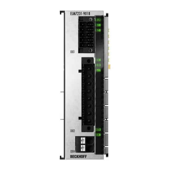 Ảnh của ELM7231-9018 | EtherCAT Terminal, 1-channel motion interface, servo motor, 48 V DC, 16 A, OCT, STO, Safe Motion, TwinSAFE Logic