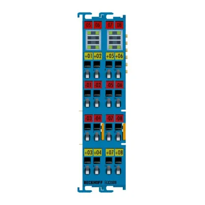 Ảnh của ELX2008 | EtherCAT Terminal, 8-channel digital output, 24 V DC, 30 mA, Ex i