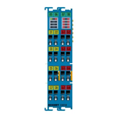 Ảnh của ELX3158 | EtherCAT Terminal, 8-channel analog input, current, 4…20 mA, 16 bit, single-ended, Ex i